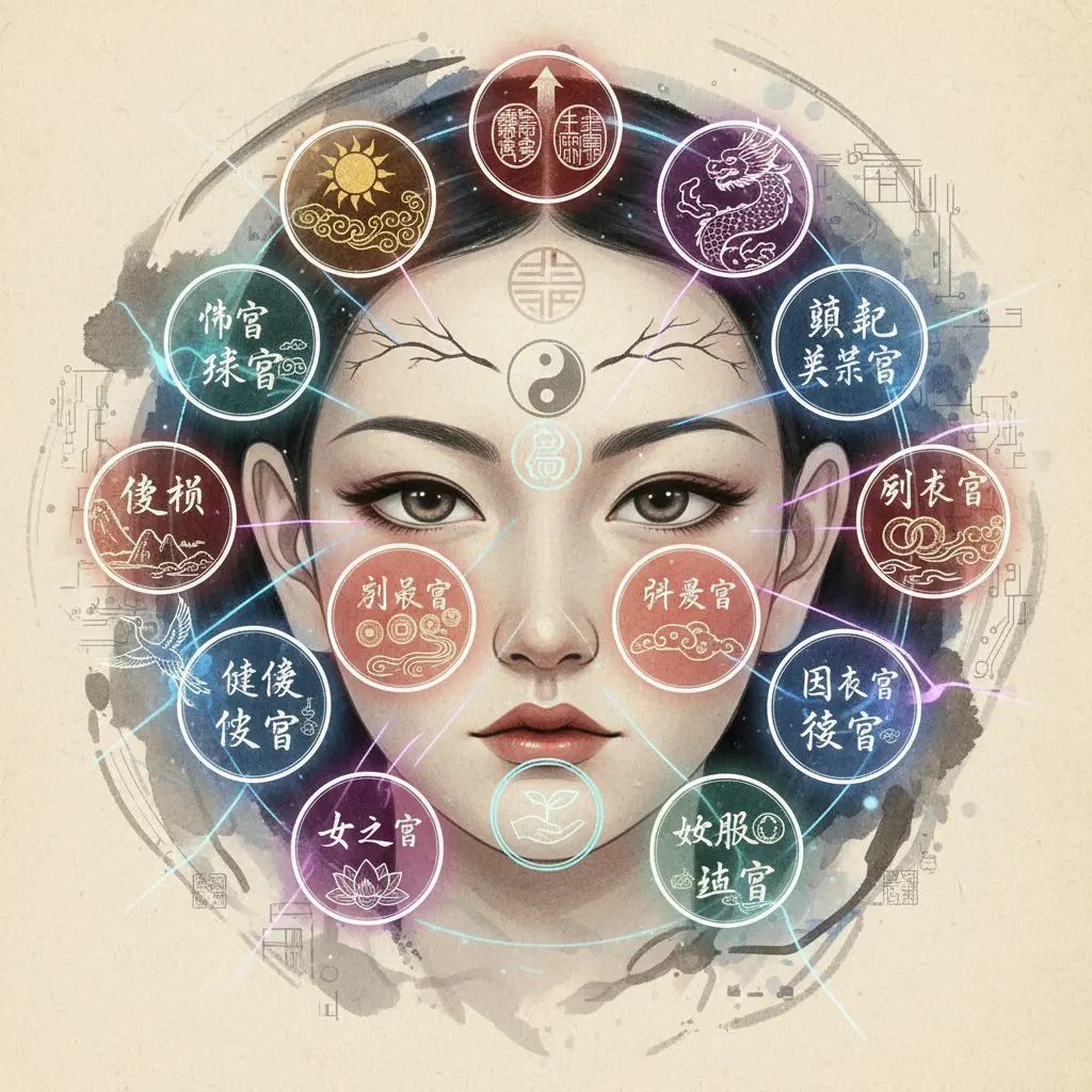 面相學 - 十二宮