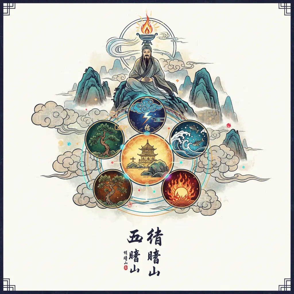 明燈山人 - 五行