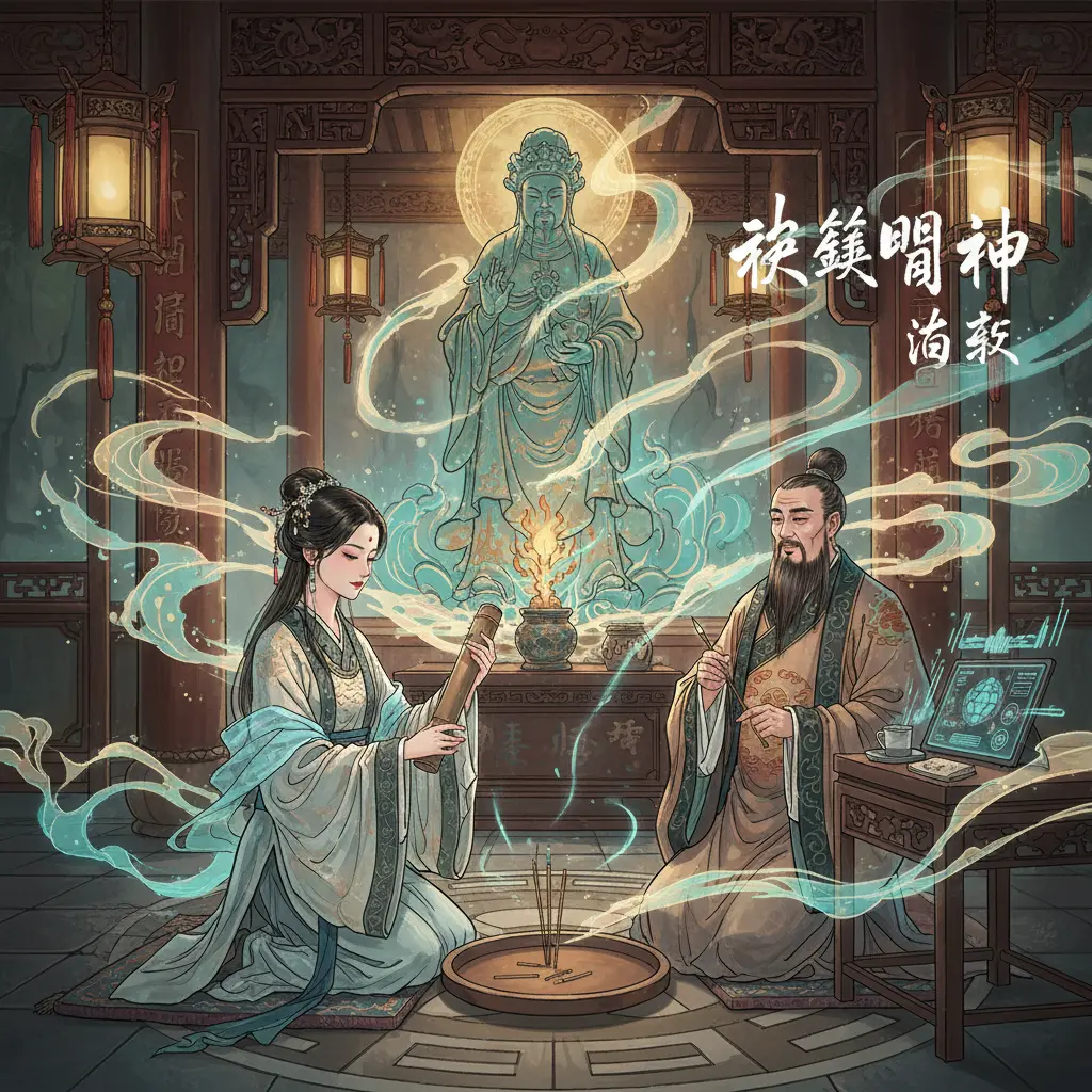 道教問神 - 求籤