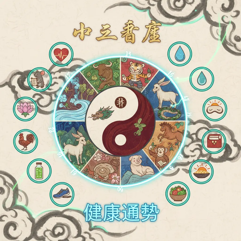 健康運勢 - 12星座