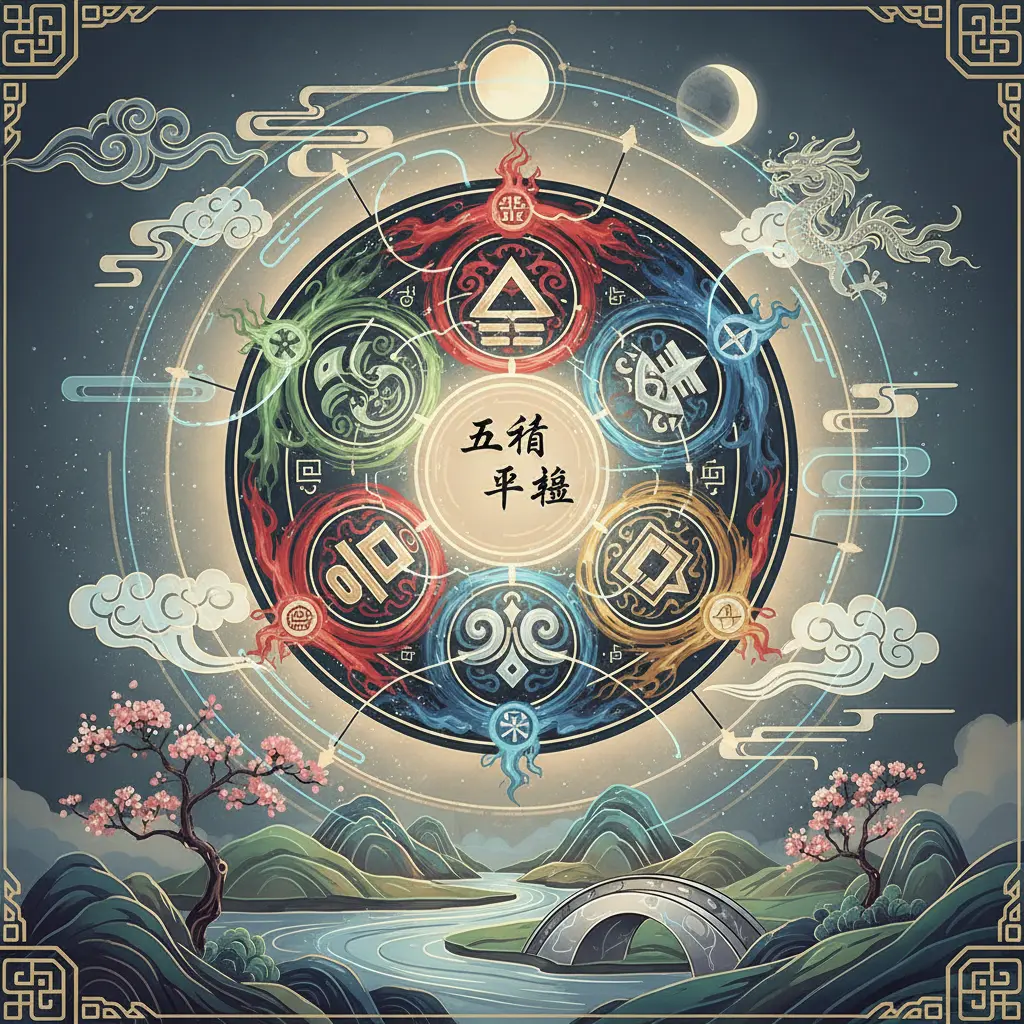 五行平衡 - 命盤