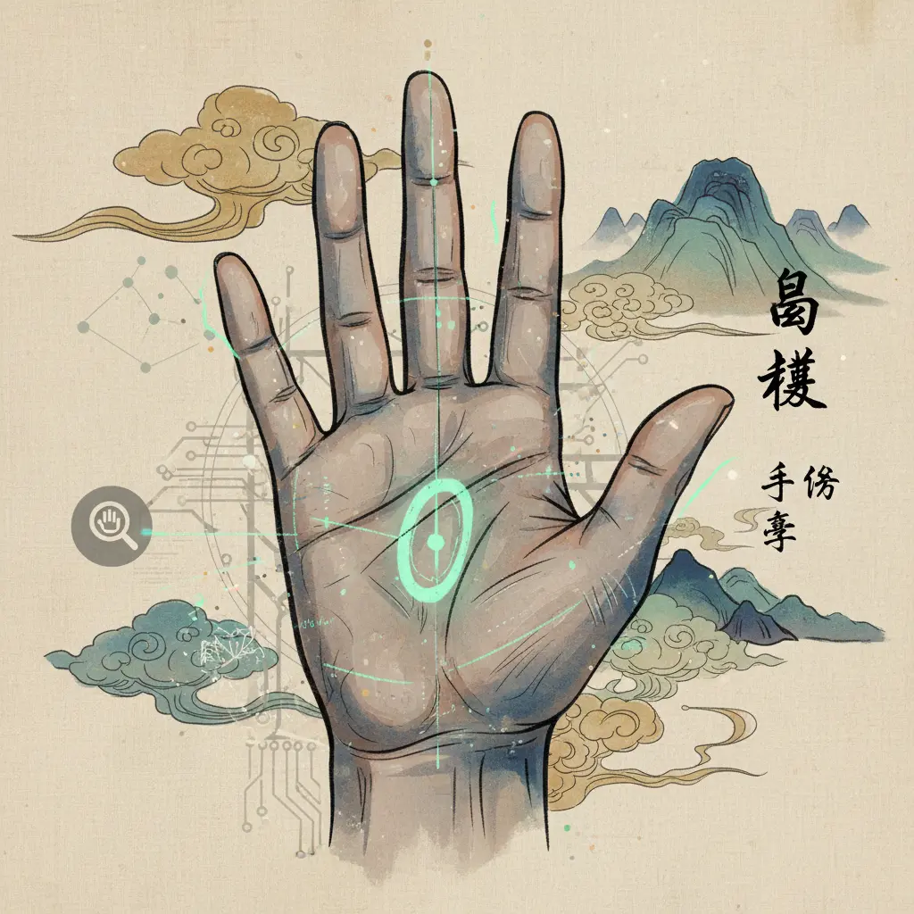 手相學 - 島紋