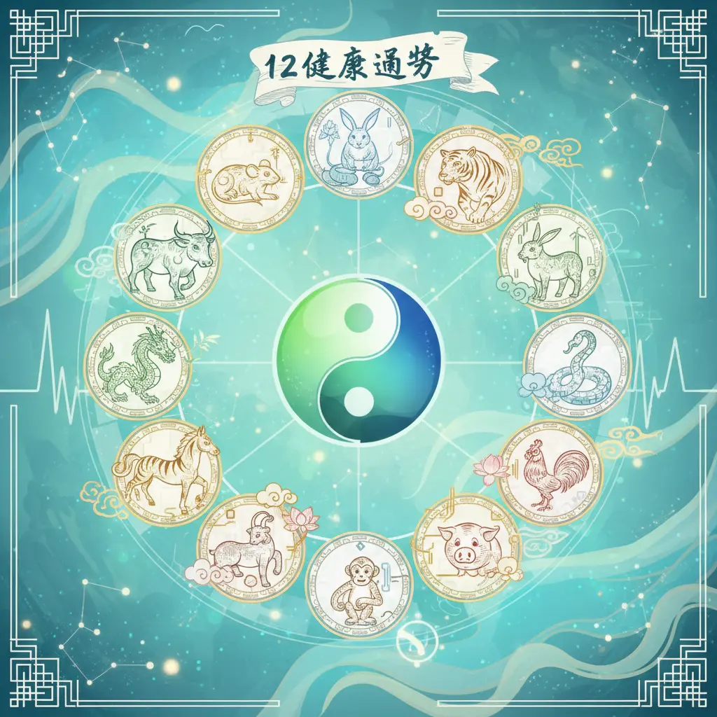 健康運勢 - 12生肖