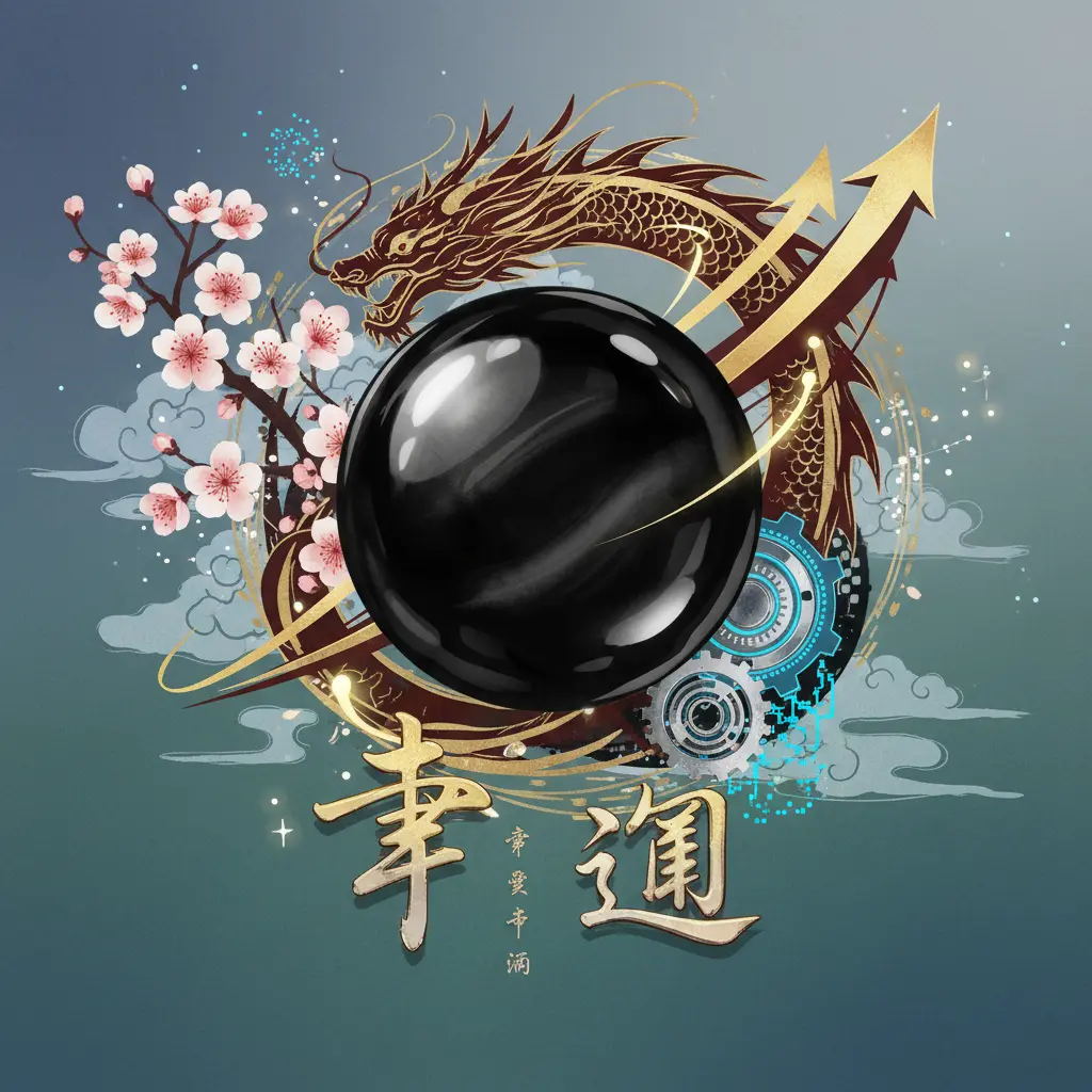 事業運 - 黑曜石