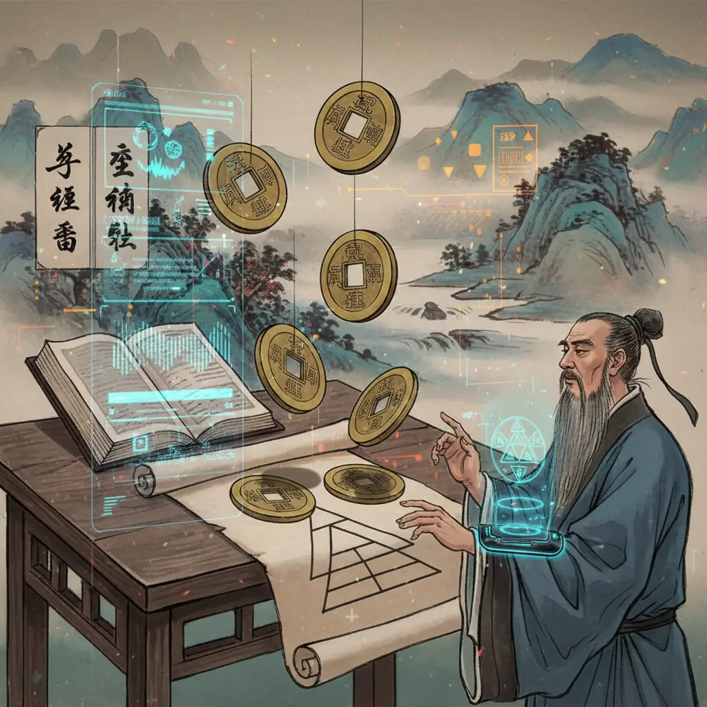 占卜 - 易經金錢卦