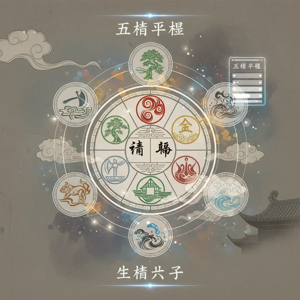 五行平衡 - 生辰八字