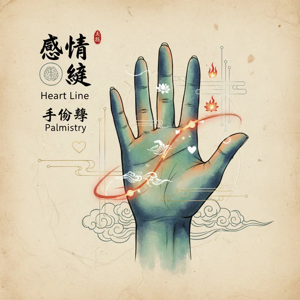 手相學 - 感情線