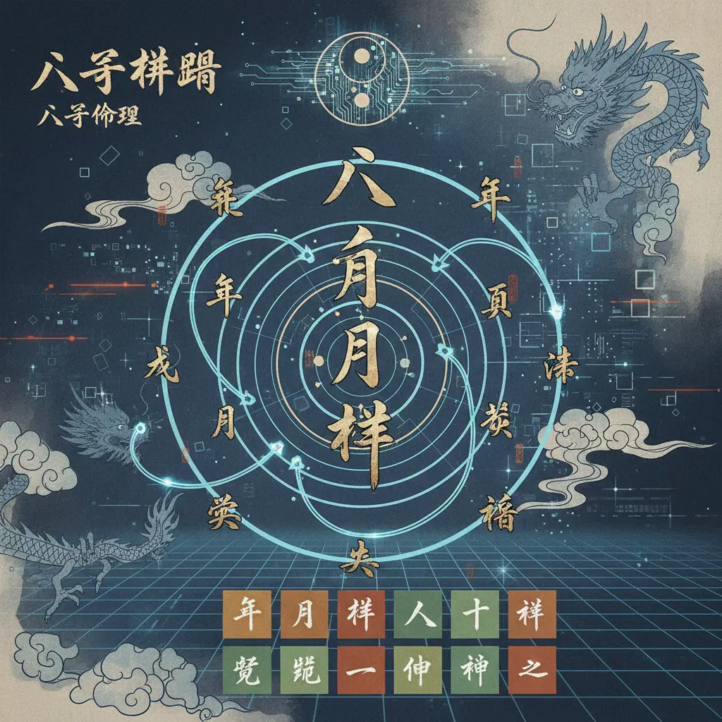 八字命理 - 八字排盤