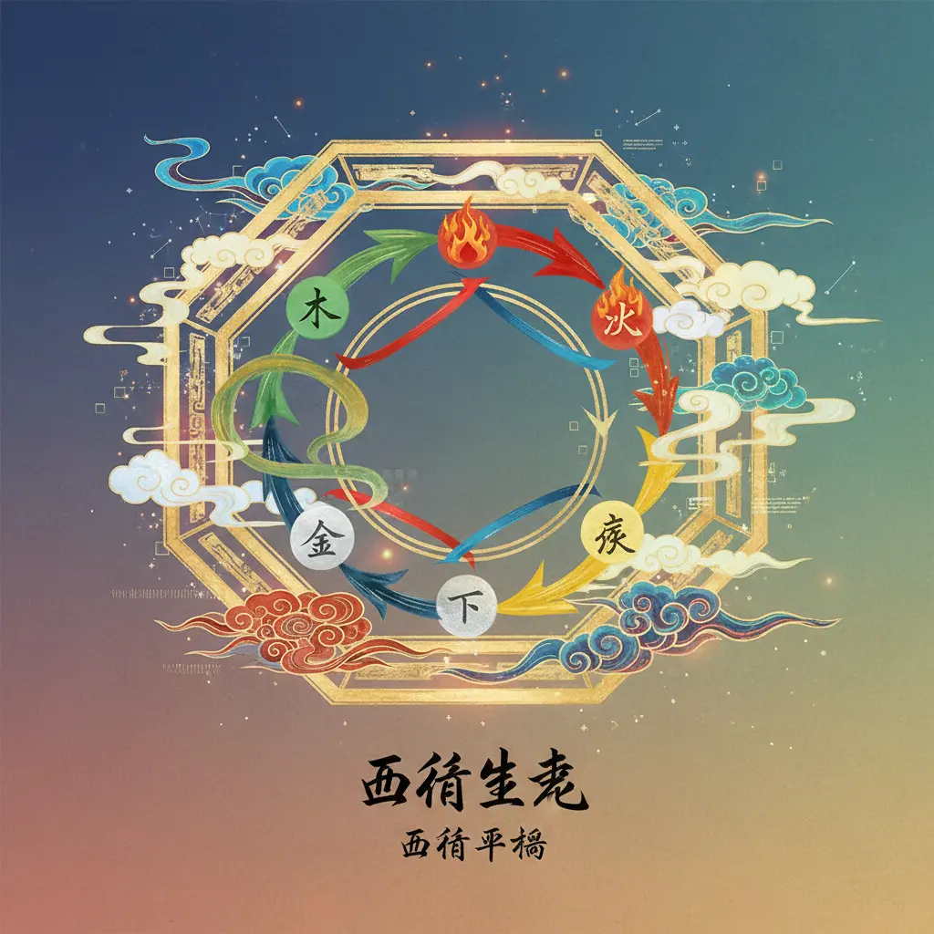五行平衡 - 五行生剋