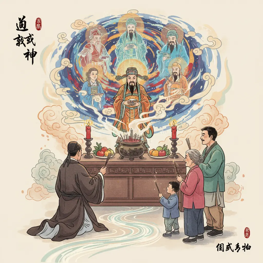 道教問神 - 民間信仰