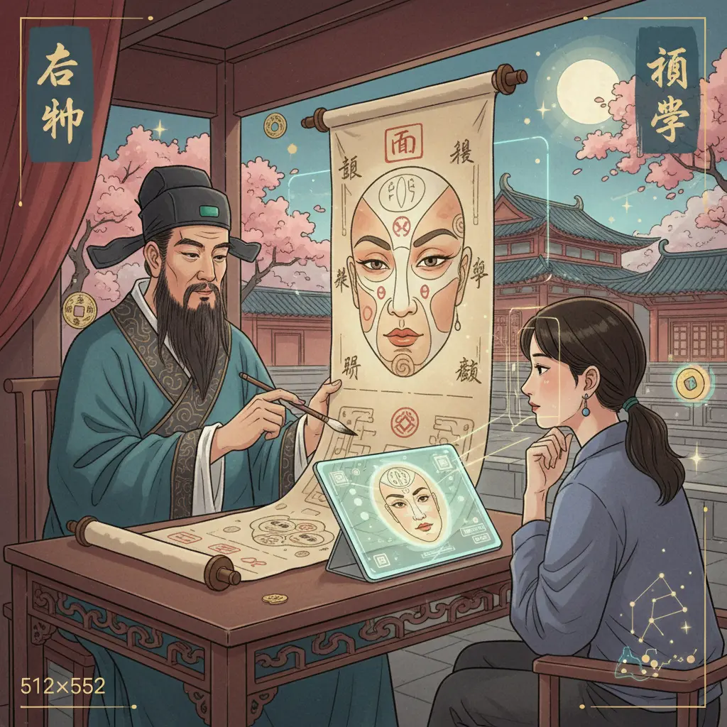 占卜 - 面相學