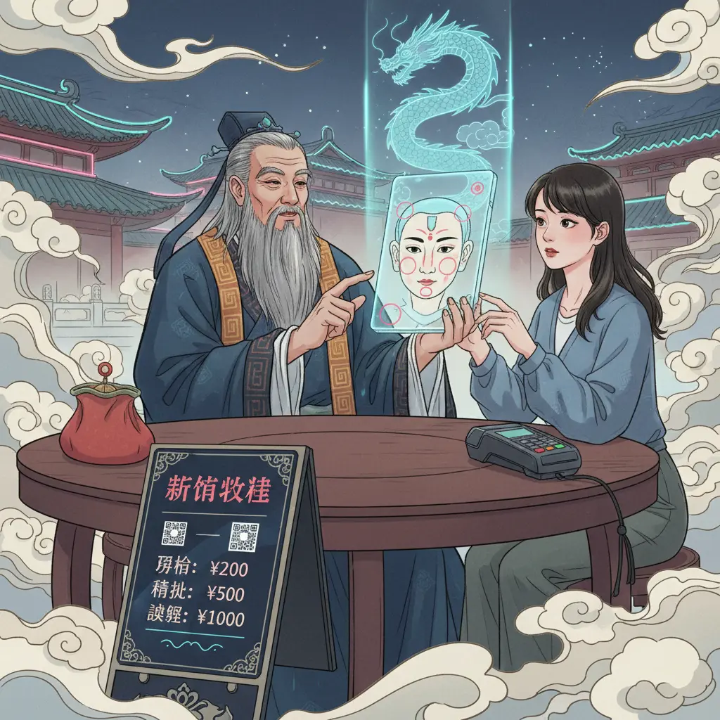 算命收費 - 面相學