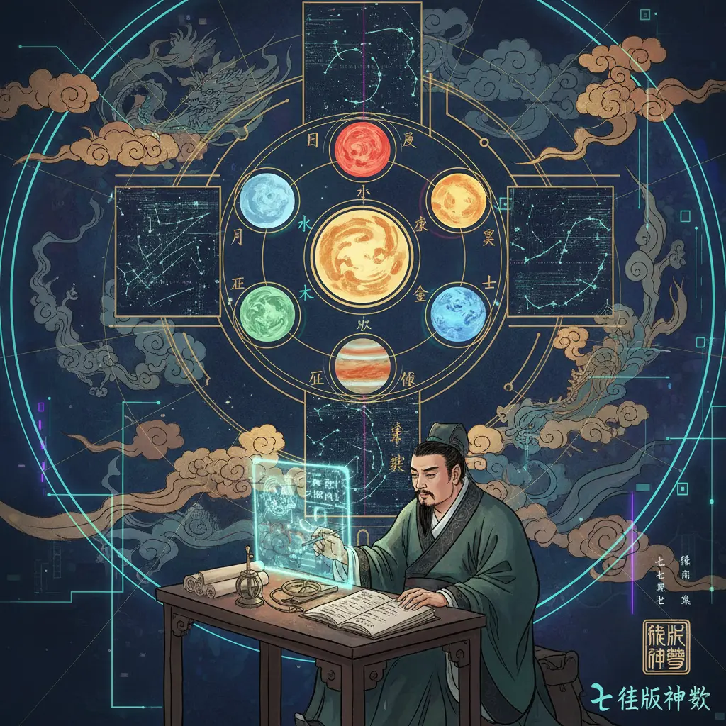 鐵版神數 - 七政四餘