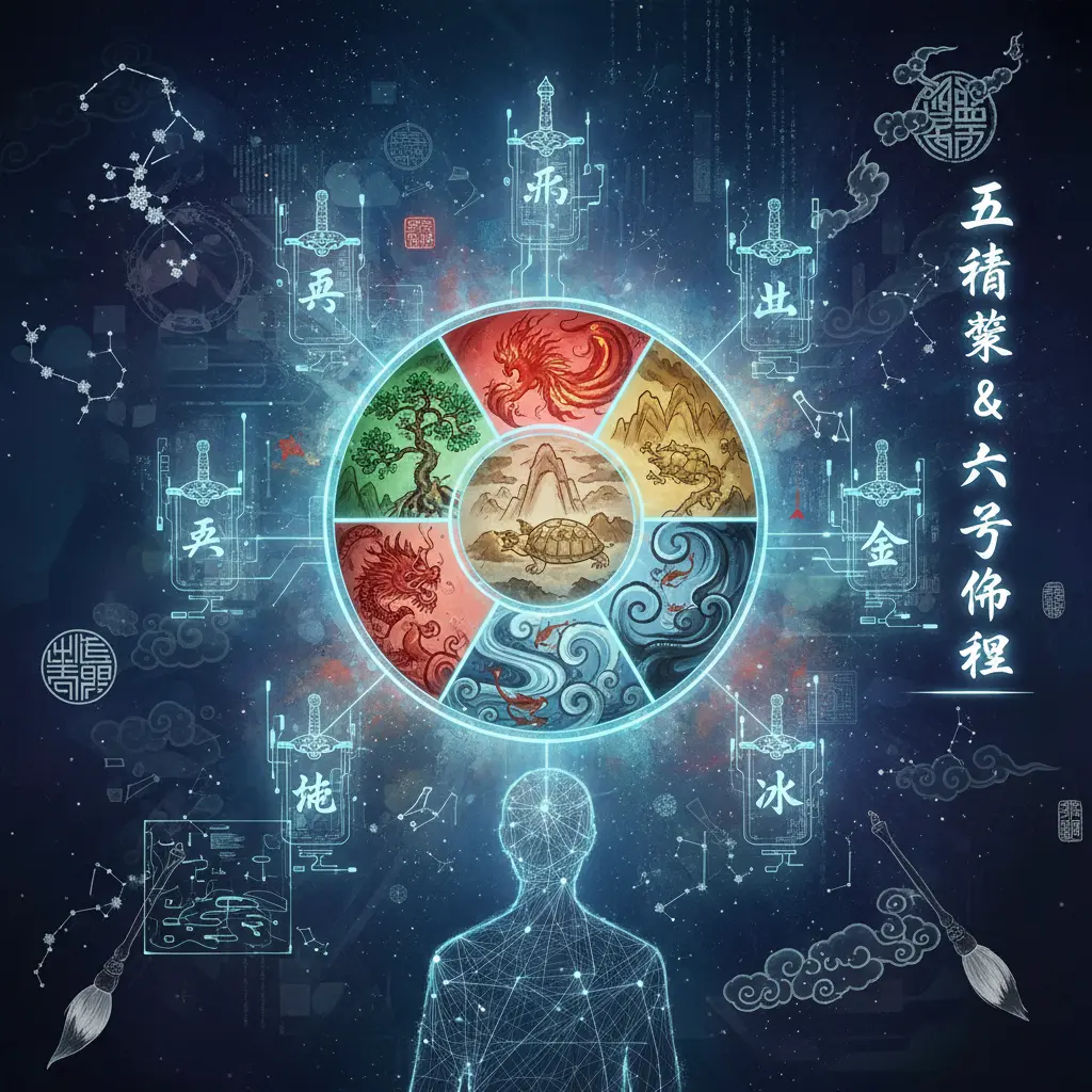 八字命理 - 五行結構