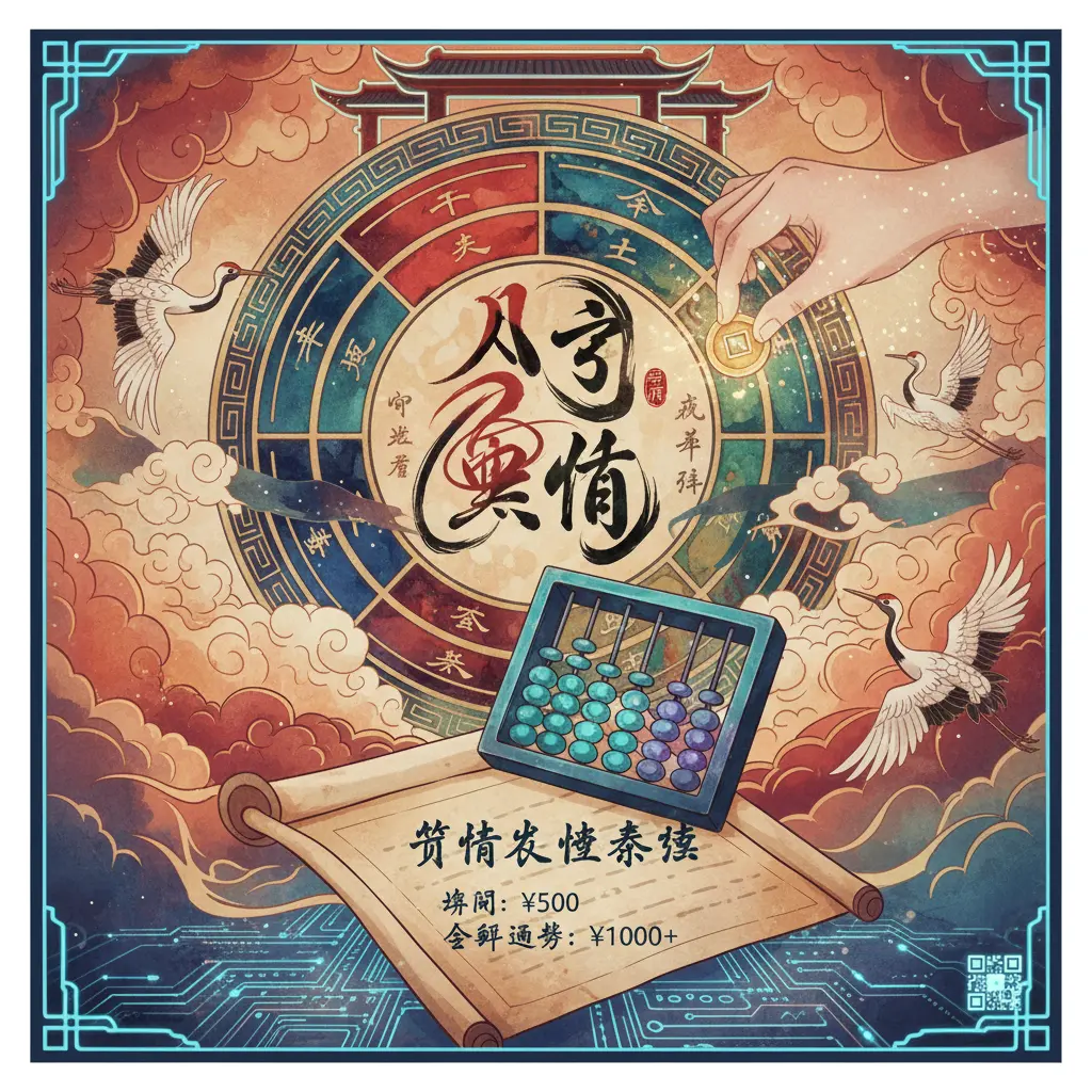 算命收費 - 八字